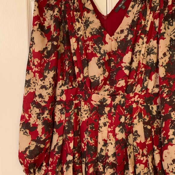 EUC Miss Me medium dress red floral skater dress - Picture 4 of 7